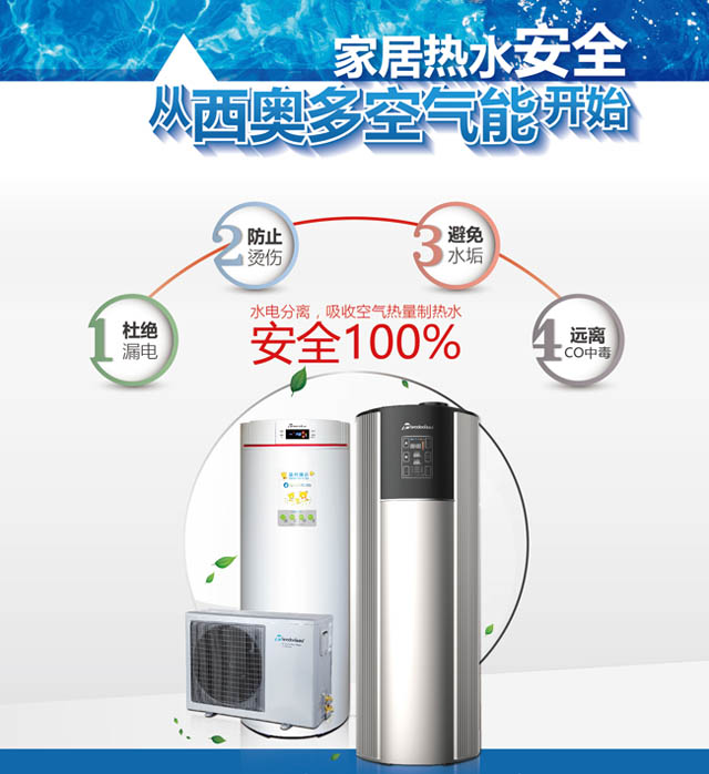 家居熱水安全，從西奧多空氣能開始