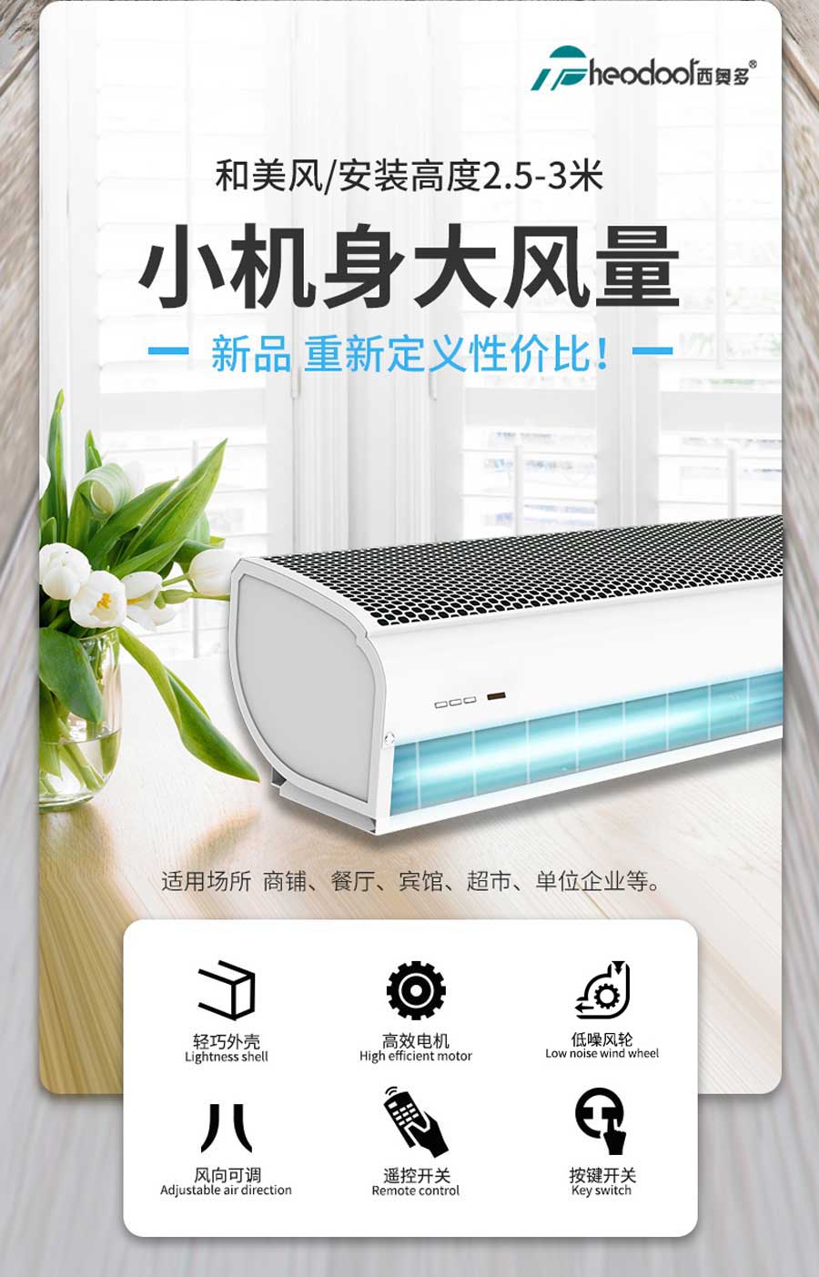 和美風(fēng)，小機身大風(fēng)量